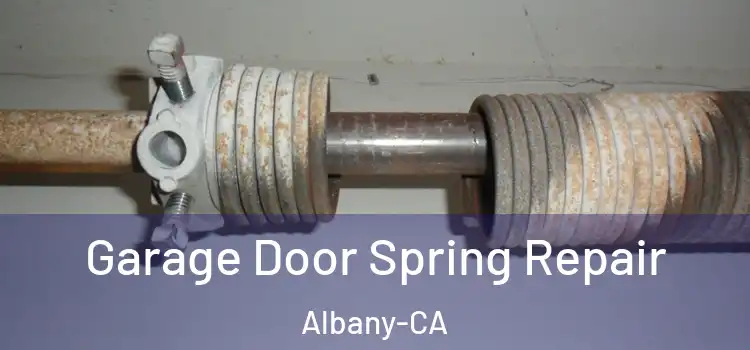  Garage Door Spring Repair Albany-CA